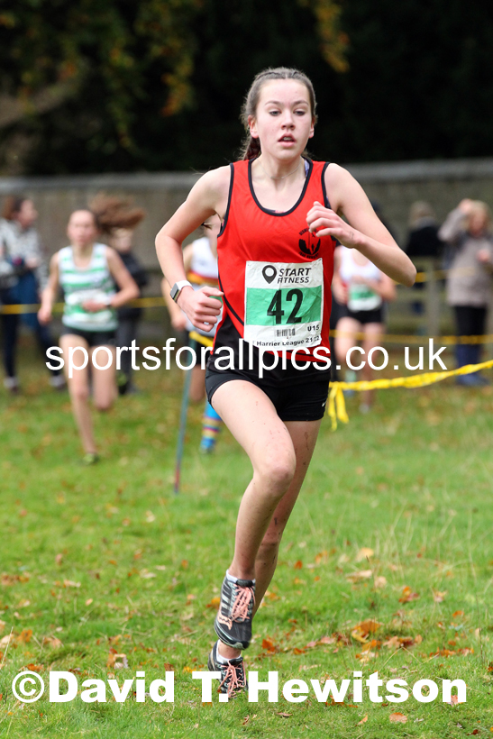 Girls under-15s 2021 NEHL Lambton Castle near Chester le Street, County Durham. Photo: David T. Hewitson/Sports for All Pics